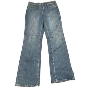 Coldwater Creek Natural Fit Trouser Jeans, Wide Leg, Women's Size 10